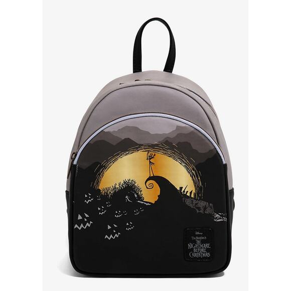The Nightmare Before Christmas Golden Moon Mini Backpack - Picture 1 of 5